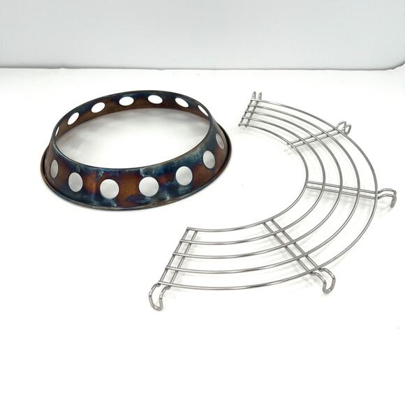 Rare All Clad stainless Steel Asian wok with stand and shelf - Picture 4 of 8